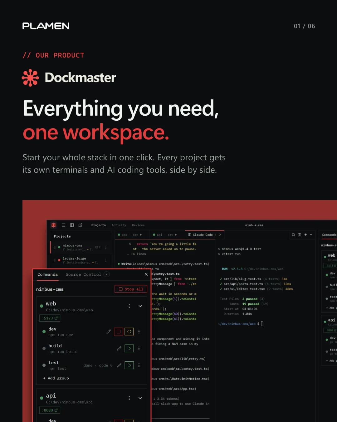 Dockmaster social post: Everything you need, one workspace